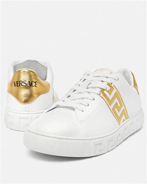 scarpe versace indossate|versace sea greca sneakers.